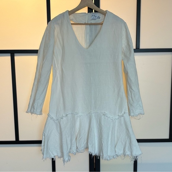 Princess Polly Ramie Distressed Bohemian dress. US SIZE 10 - Picture 1 of 14